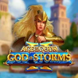 Age Of The Gods: God Of Storms 2 logo – Slots by Playtech at Casinobossy