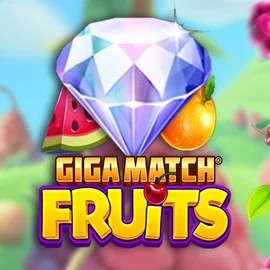 Giga Match Fruits casino game by RubyPlay – featured logo at Casinobossy