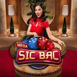 Mega Sic Bac online game logo by Pragmatic Play on casinobossy.or.at